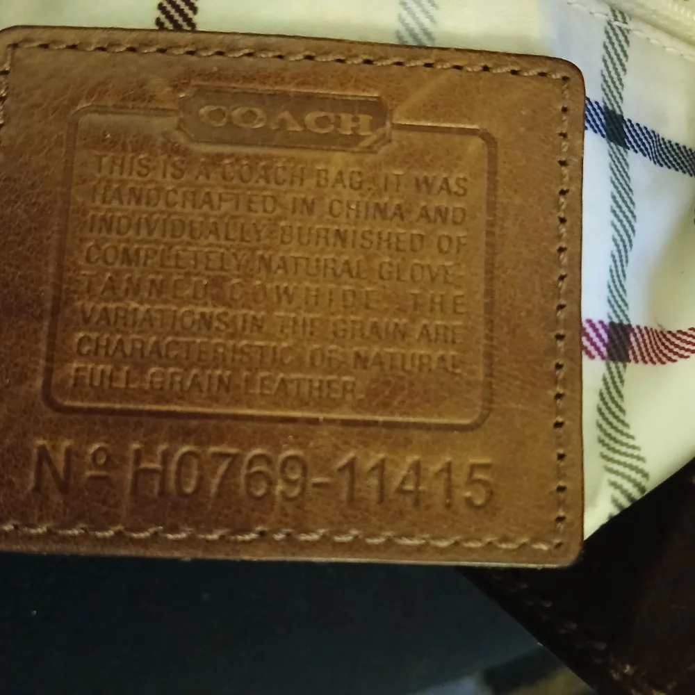 Coach stylish brown